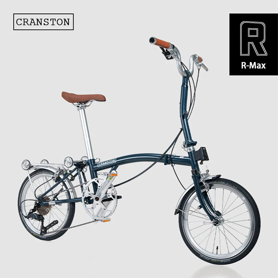 CRANSTON Lightweight Bike Folding Design 16Inch 9 Speed Full Shockingproof Frame Portable Outdoor MINI Bike 2025