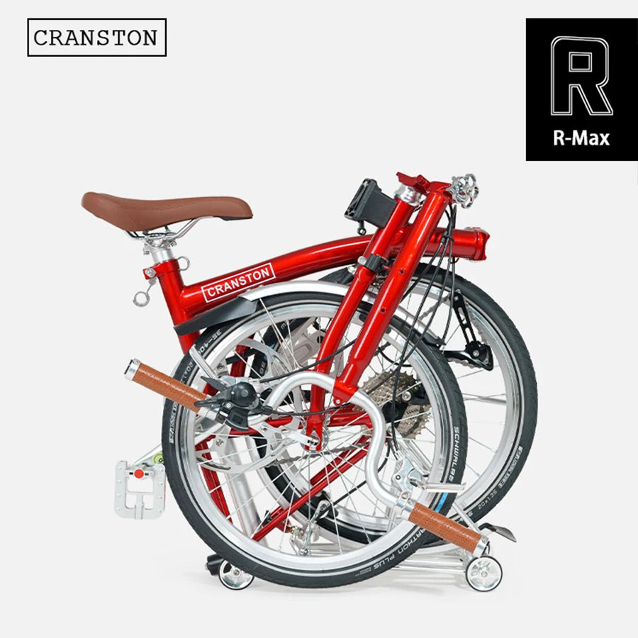 CRANSTON Lightweight Bike Folding Design 16Inch 9 Speed Full Shockingproof Frame Portable Outdoor MINI Bike 2025