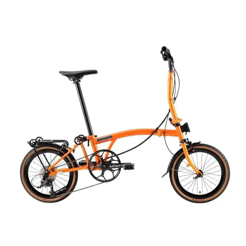 CRANSTON 20 inch 9-speed Aluminium Alloy Folding Bike with Dual C- Brake Lightweight 406wheel Portable Adult Folding Bicycle