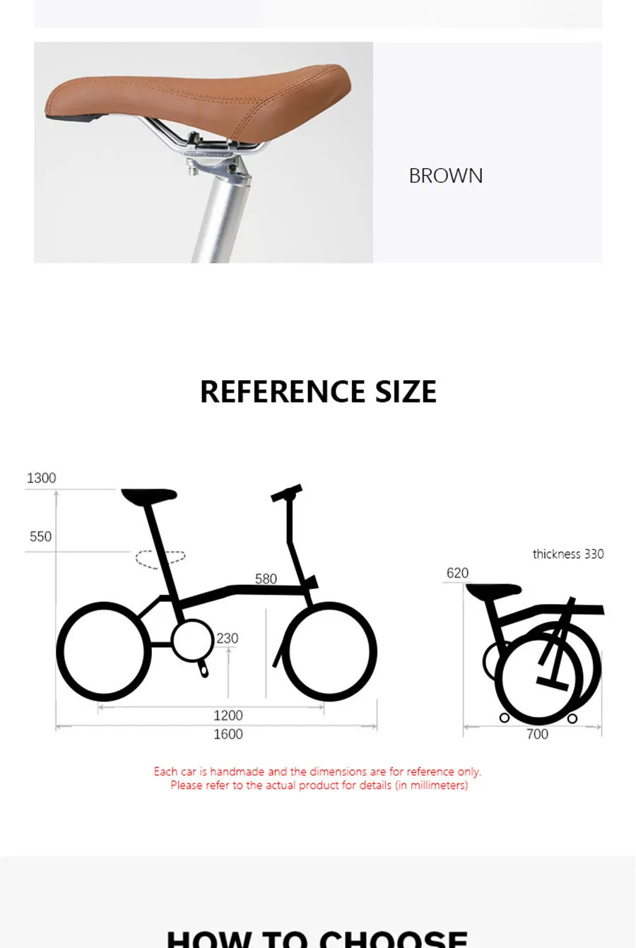 CRANSTON 20 Inch 9 Speed CRMO Tri Fold Frame Dual V-Brake Portable 53T CNC Crankset 20 Inch Wheel Folding Bike City Bicycle