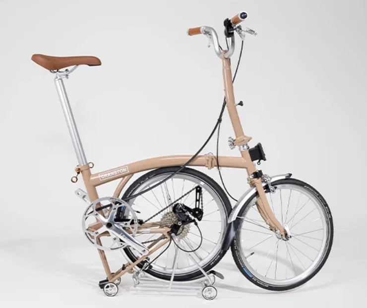 CRANSTON R20 MAX Folding Bicycle 20inch 9speed Foldable c Brake High Quality Molybdenum Steel Frame Tri-folding Bike