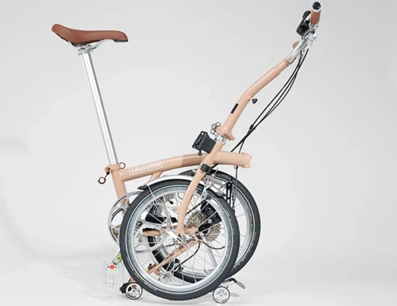 CRANSTON R20 MAX Folding Bicycle 20inch 9speed Foldable c Brake High Quality Molybdenum Steel Frame Tri-folding Bike