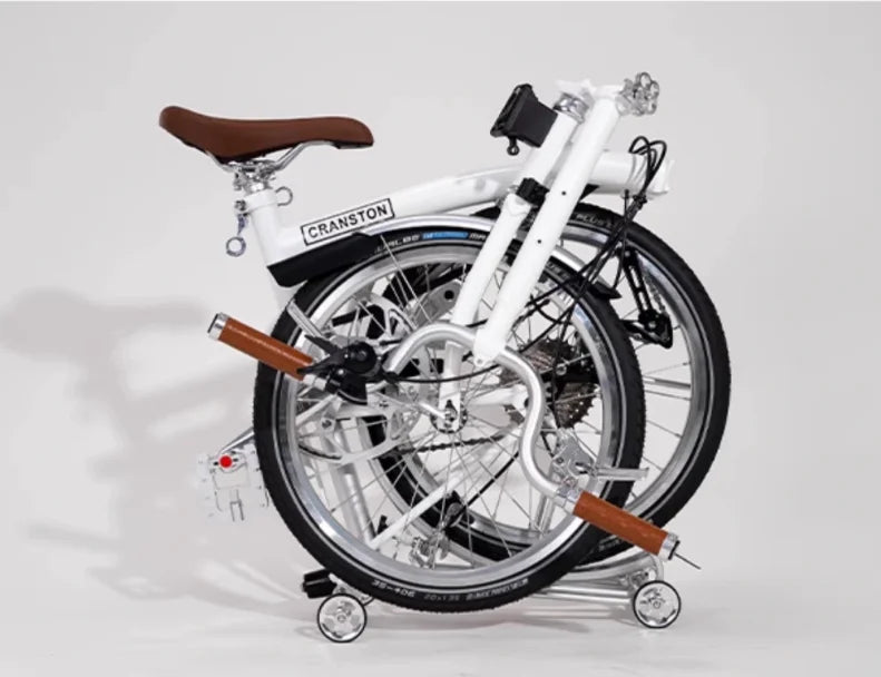 CRANSTON R20 MAX Folding Bicycle 20inch 9speed Foldable c Brake High Quality Molybdenum Steel Frame Tri-folding Bike