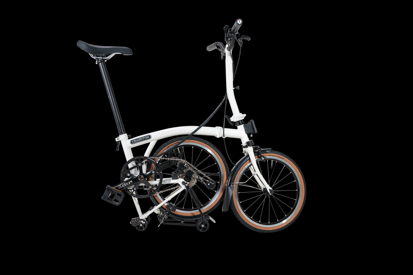 CRANSTON 16 Inch 7 Speed TRI-Folding Bicycle Y bar S bar Molybdenum Steel Frame Foldable Bike CR7 Light Weight Folding Bike