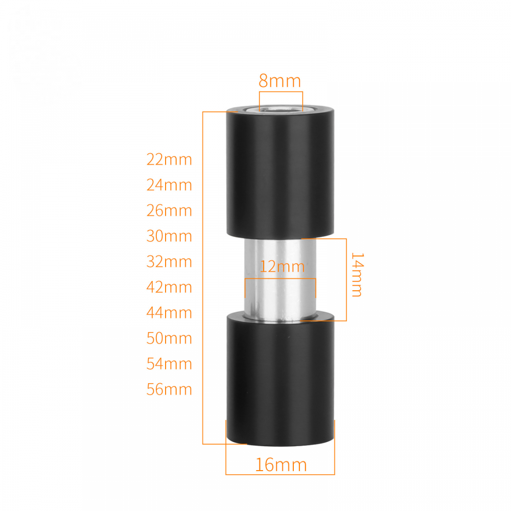 MTB Mountain Bike DNM Rear Shock Absorber Bushing Downhill Bicycle Coil 160mm 190mm 200mm Bush 22-50mm Soft Tail Frame