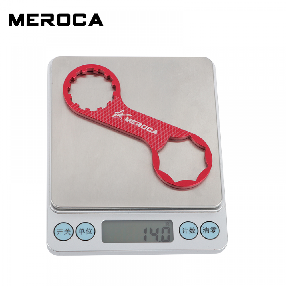 MEROCA MTB Bike Fork Shoulder Wrench Aluminum Alloy Bicycle Front Fork Repair Tools For XCR/XCT/XCM/RST Fork Cap Disassembly Kit