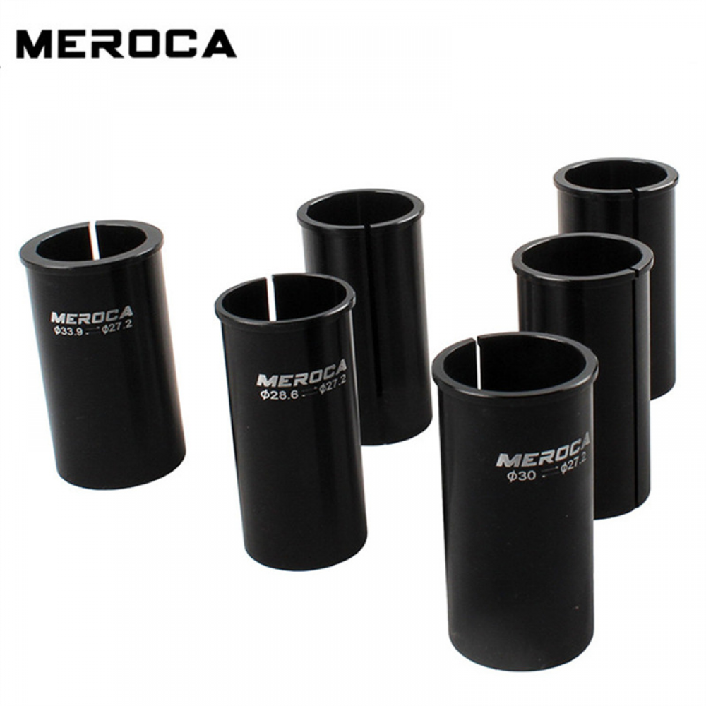 Meroca Bcycle Seatpost Shims Original 27.2mm to 28.6/30.4/30.8/31.6mm Seatpost Adapter Sleeves
