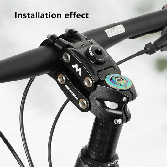 Meroca Mountain Bicycle 90MM Suspension Handlebar Stem Off-road Travel Grave Road Bike Four-bar Linkage Stem