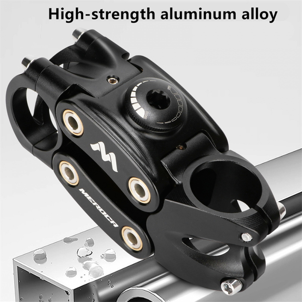 Meroca Mountain Bicycle 90MM Suspension Handlebar Stem Off-road Travel Grave Road Bike Four-bar Linkage Stem