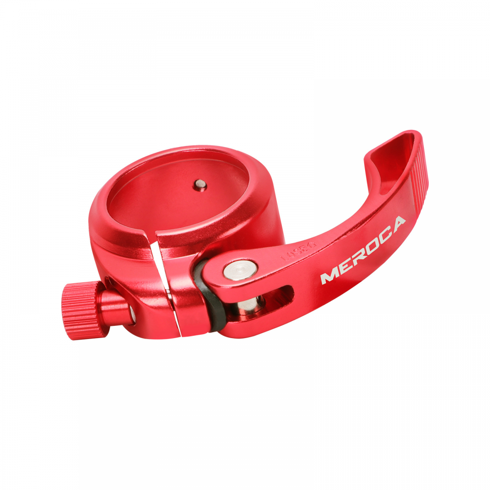 Meroca Folding Bicycle Quick Release Seatpost Clamp 40.9MM Suitable For 33.9MM Seat Tube Long Arm Clip