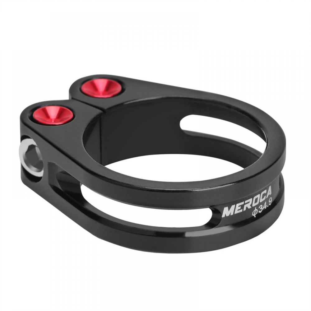 Meroca Mountain Bicycle Locking Seatpost Clamp Road Bike 31.8 34.9MM Aluminum Alloy Seat Tube Locking Clip