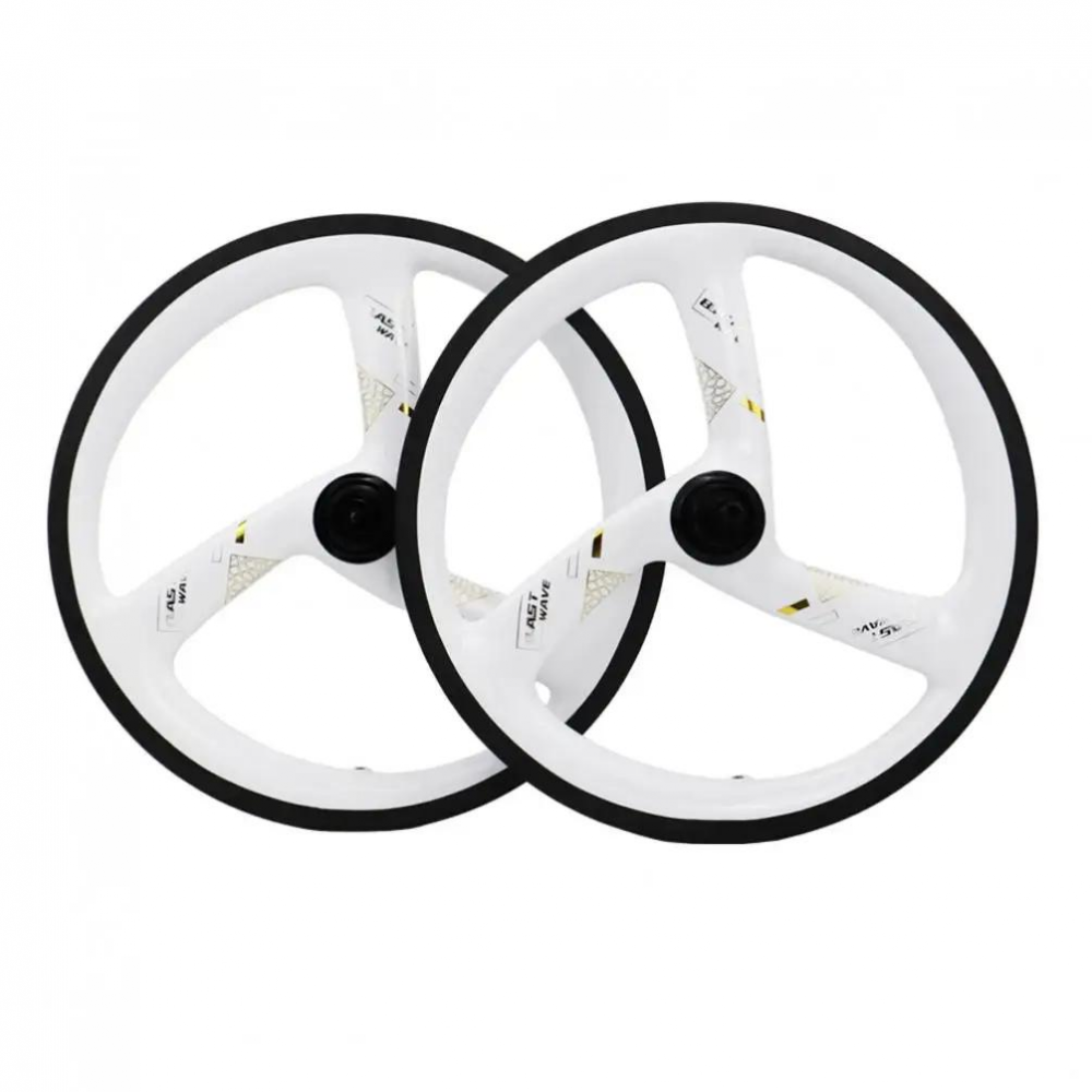 Blast Wave 16Inch 349 Carbon Fibre Wheels For Brompton Bike Central Lock Rim Brake Ceramic Hub 74x112mm 12Speed Wheelset