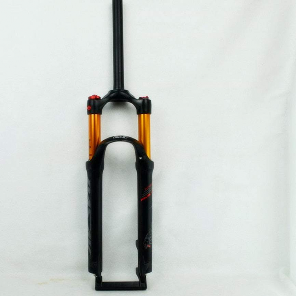 MEROCA MTB Mountain Bike Air Fork 26" 27.5" 29inch ER 1-1/8" Suspension Forks Gas Resilience Oil Damping Line Lock Disc Brake