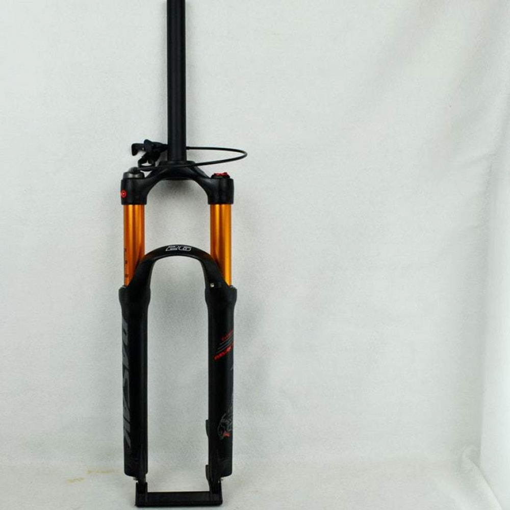 MEROCA MTB Mountain Bike Air Fork 26" 27.5" 29inch ER 1-1/8" Suspension Forks Gas Resilience Oil Damping Line Lock Disc Brake