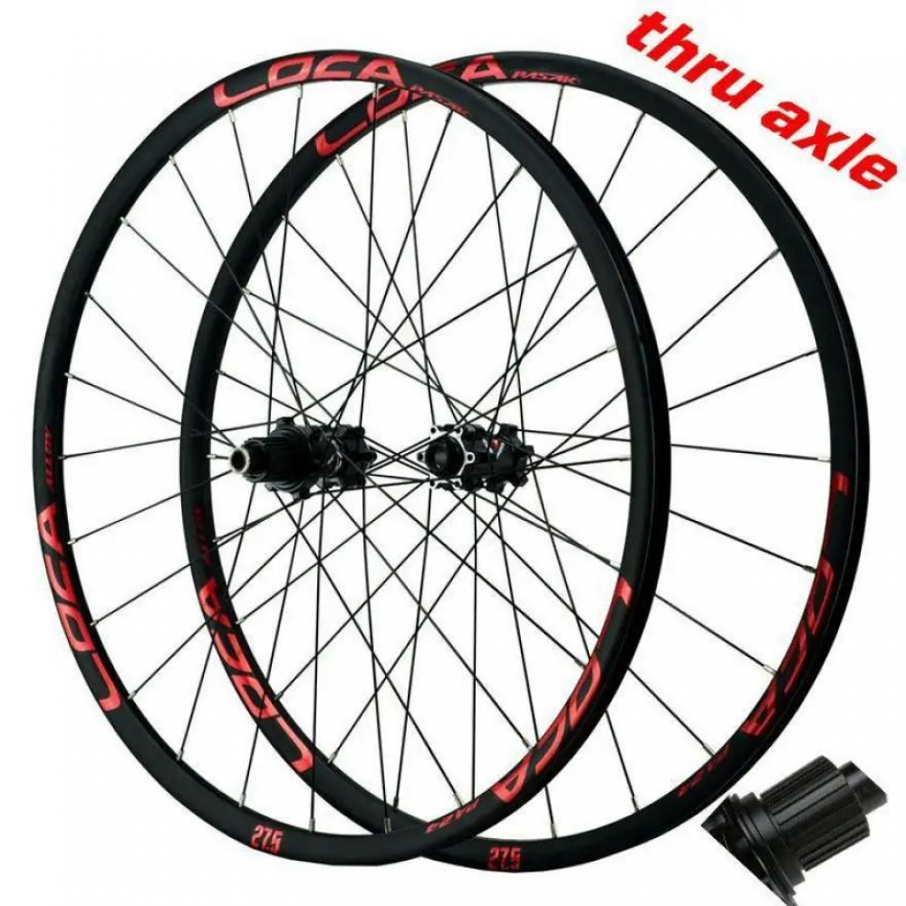 MEROCA MTB Mountain Bike Disc Brake 26 27.5 29 Inch Wheels Micro Spline Hub 24H Rims 700C 12Speed 5 Claws Sealed Bearing Wheelset