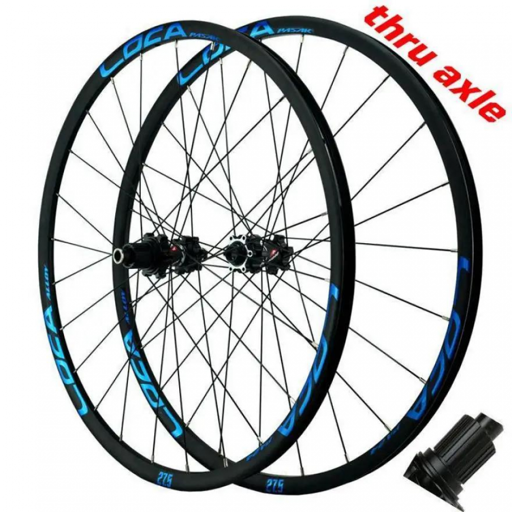 MEROCA MTB Mountain Bike Disc Brake 26 27.5 29 Inch Wheels Micro Spline Hub 24H Rims 700C 12Speed 5 Claws Sealed Bearing Wheelset