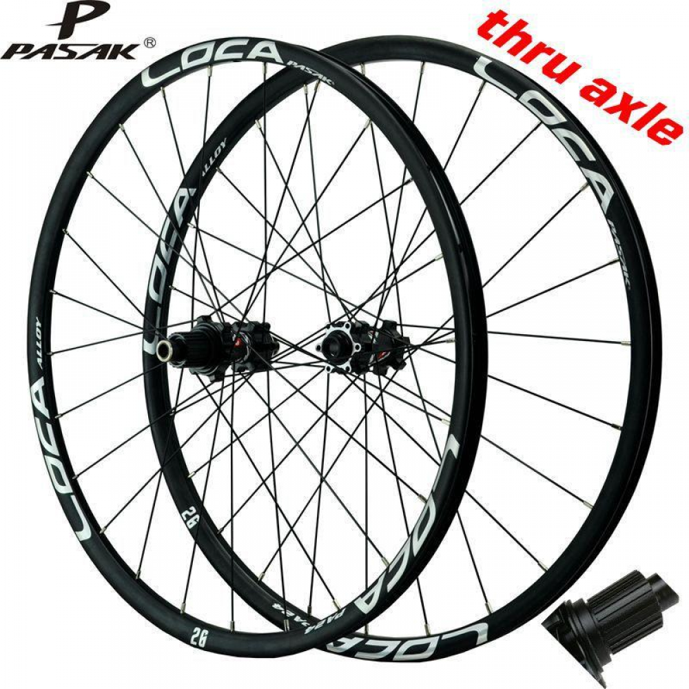 MEROCA MTB Mountain Bike Disc Brake 26 27.5 29 Inch Wheels Micro Spline Hub 24H Rims 700C 12Speed 5 Claws Sealed Bearing Wheelset