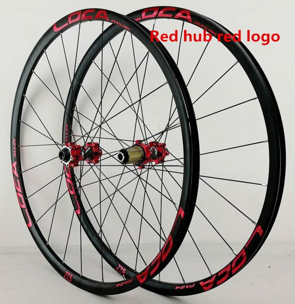 MEROCA MTB Mountain Bike 26/27.5/29inch Wheelset Thru-axis Axle Disc Brake 24H 6Claws Stright Pull 12Speed Wheels 700C Rim