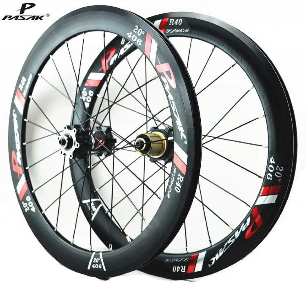MEROCA MTB Mountain Bike 20 Inch 406 22 Inch 451 R40 Hub Disc Brake 40mm 24H Rims 100/135 Wheelset Bike Wheels