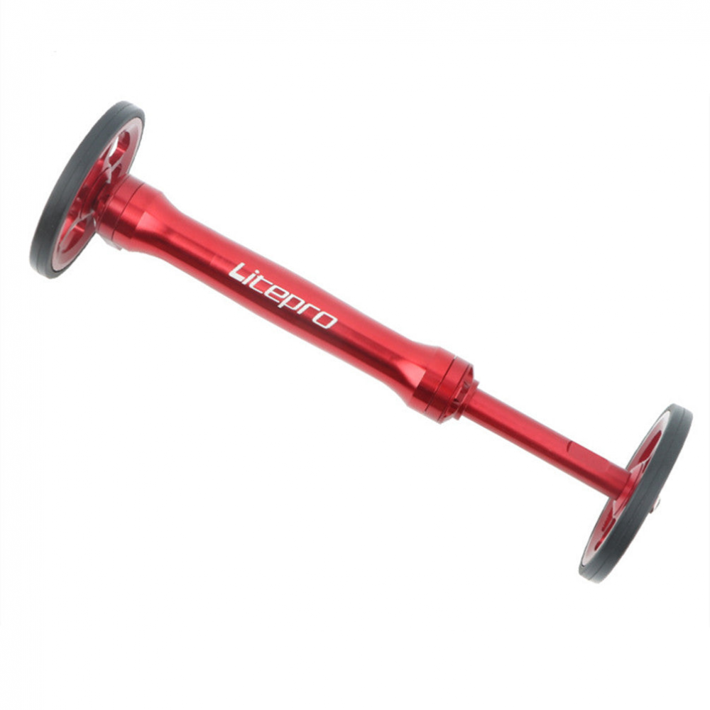 MEROCA Litepro Easy Wheel Telescopic Rod For Brompton Bicycle