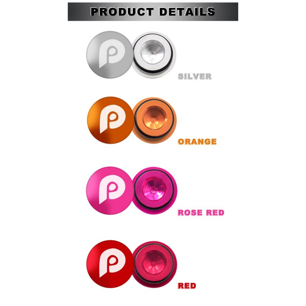 MEROCA Litepro 1pc Integrated Hollow Crank Cap Cover Aluminum Alloy Chainwheel Plugs Compatible With Bicycle Crankset Covers 6g
