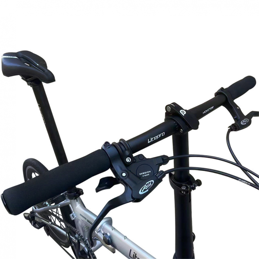 MEROCA Litepro 20Inch Folding Bike Aluminum Alloy Frame External 10Speed Disc Brake Bicycle
