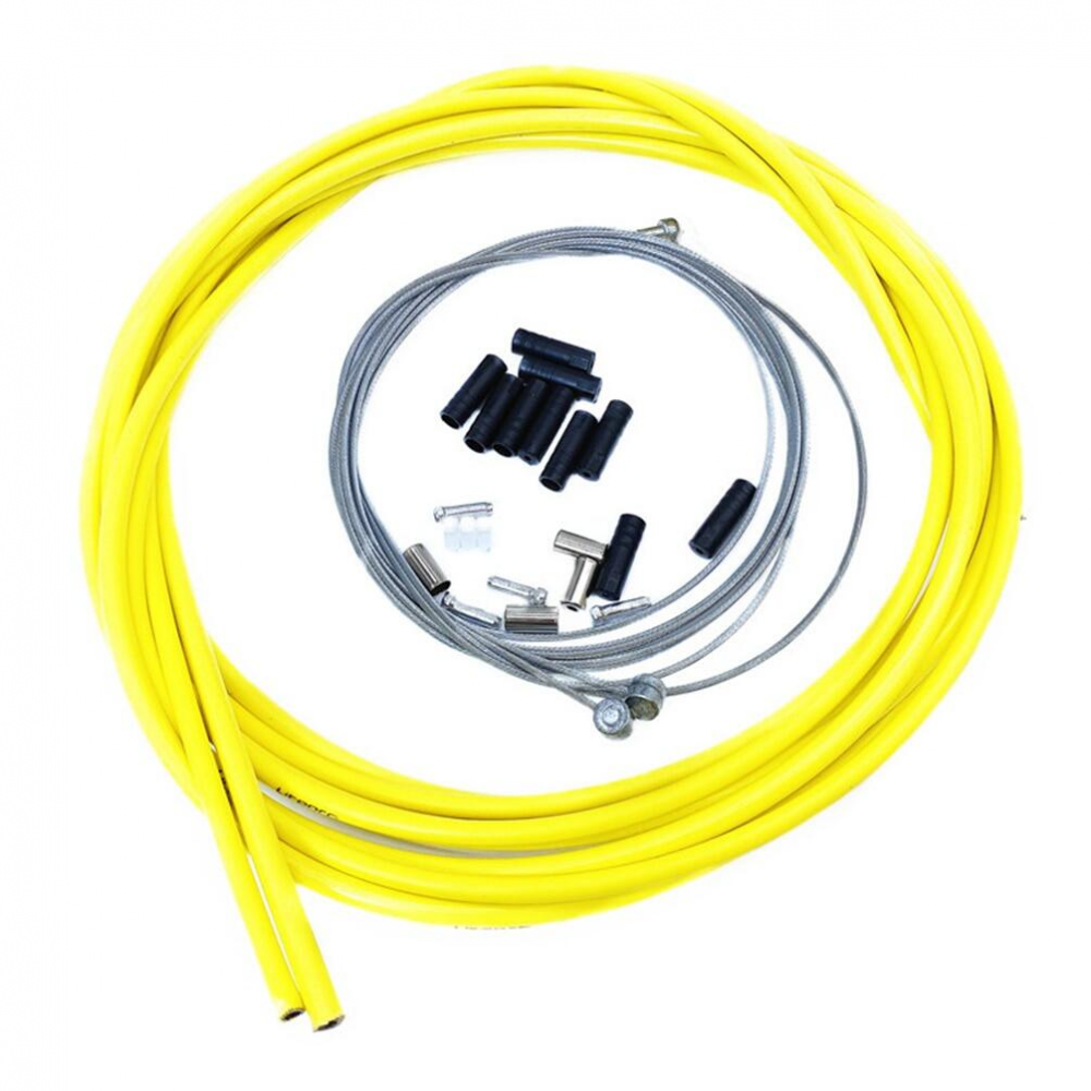 Meroca Litepro MTB Mountain Road Bike Brake Cable Sets Line Pipe Transmission Shift Cable Housing Sets