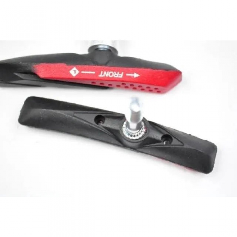 Meroca Mountain Bicycle Bike MTB-959V Brake Leather Tube Pad Rubber V Brake Block Shoe
