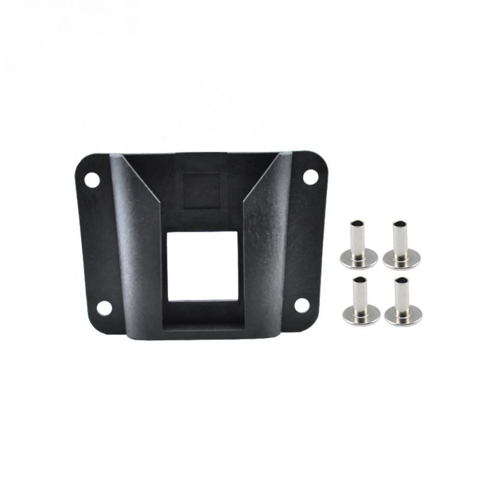 DIY Pig Nose Bag Adapter Hard Shell Storage Panniers Plastic Holder Buckle With Screws For Brompton Bicycle