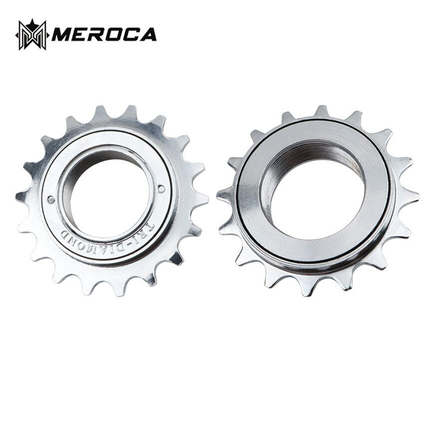 MEROCA Universal Single Speed Rear Flywheel Folding Bike 14T Tricycle 16T Bicycle 18T Freewheel Fixed Gear Refit Live Gearwheel