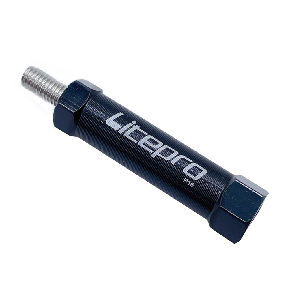 Litepro For Brompton Bicycle Shelf Easywheel Extension Rod Hexagonal Folding Bike Rear Rack Telescopic Column