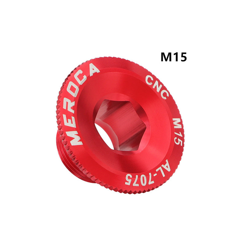 Mountain Bike Aluminum Alloy Crank Cover M15 M18 M20 Compatible With Shimano IXF M19 Craml Screw