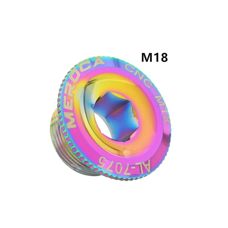 Mountain Bike Aluminum Alloy Crank Cover M15 M18 M20 Compatible With Shimano IXF M19 Craml Screw