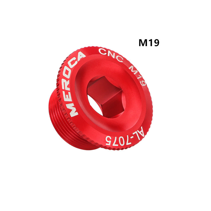 Mountain Bike Aluminum Alloy Crank Cover M15 M18 M20 Compatible With Shimano IXF M19 Craml Screw