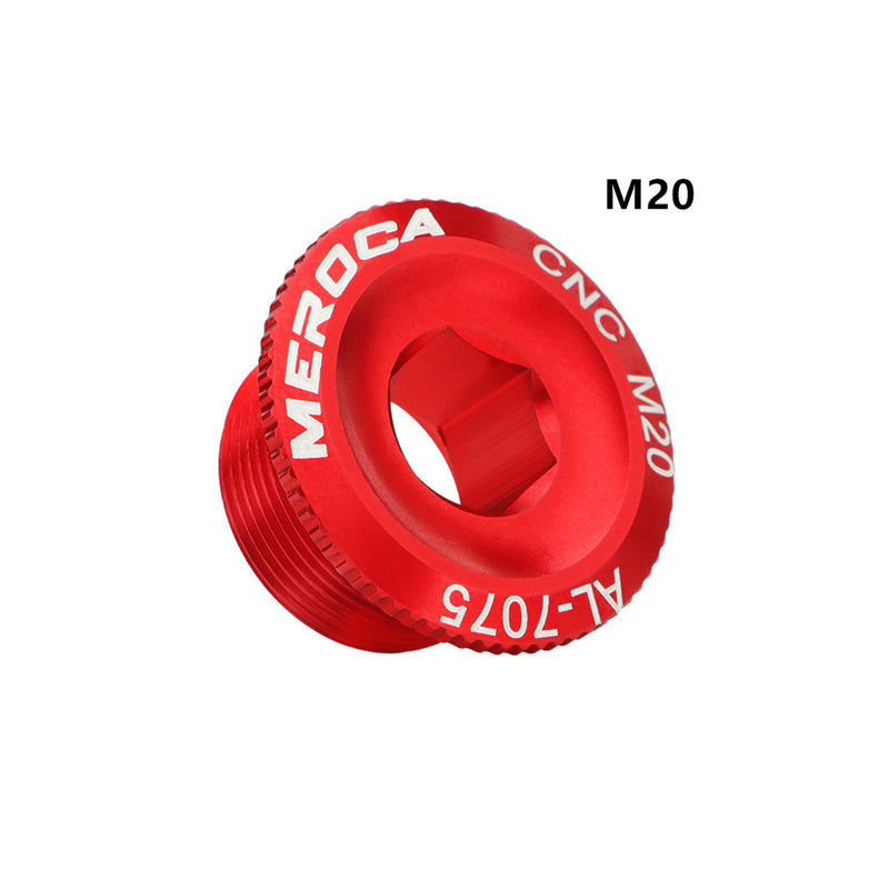Mountain Bike Aluminum Alloy Crank Cover M15 M18 M20 Compatible With Shimano IXF M19 Craml Screw