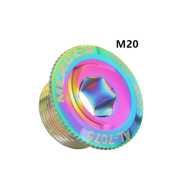 Mountain Bike Aluminum Alloy Crank Cover M15 M18 M20 Compatible With Shimano IXF M19 Craml Screw