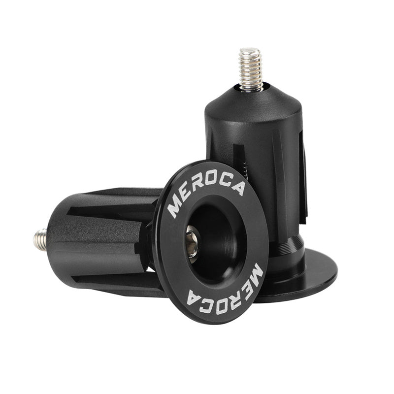 Meroca Mountain Bike Expansion Lock Plug Aluminum Alloy Road Bicycle Handlebar End Cover