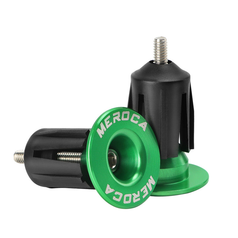 Meroca Mountain Bike Expansion Lock Plug Aluminum Alloy Road Bicycle Handlebar End Cover