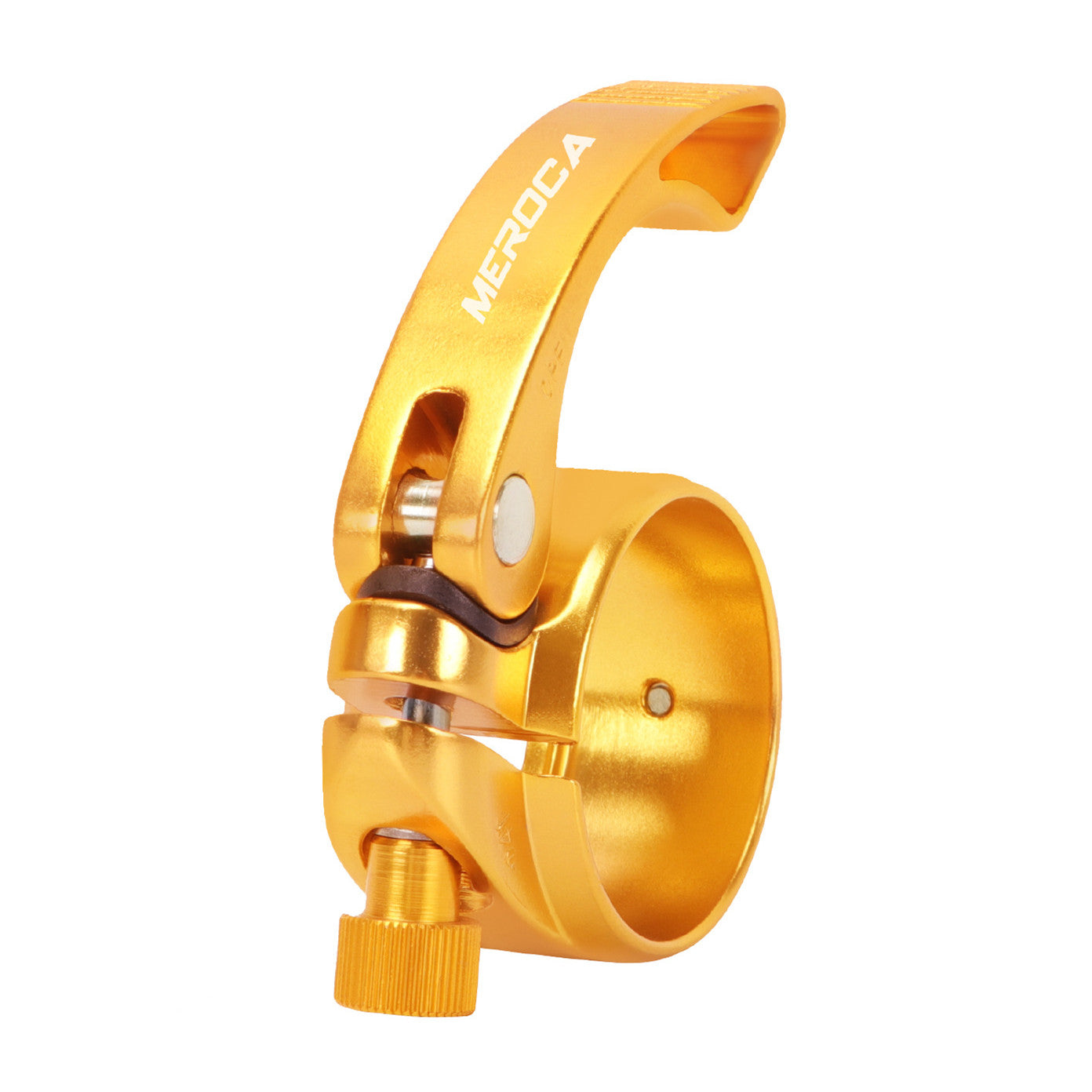 Meroca Folding Bicycle Quick Release Seatpost Clamp 40.9MM Suitable For 33.9MM Seat Tube Long Arm Clip