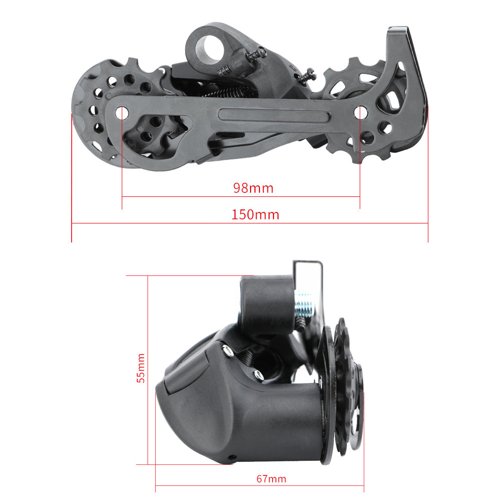 MEROCA Mountain Bike Rear Derailleurs 7/8/9 Speed Direct Mount