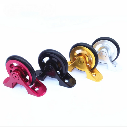 Ultralight Aluminum Alloy Rubber Mudguard Bearing Easy Wheels For Brompton Bicycle