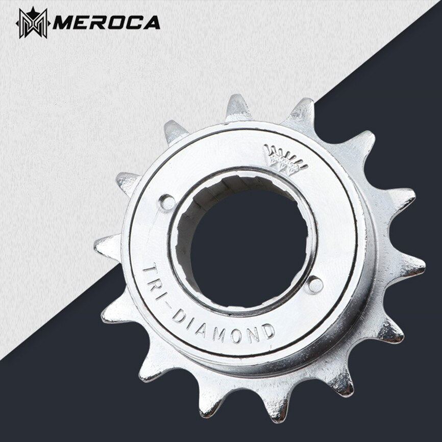 MEROCA Universal Single Speed Rear Flywheel Folding Bike 14T Tricycle 16T Bicycle 18T Freewheel Fixed Gear Refit Live Gearwheel