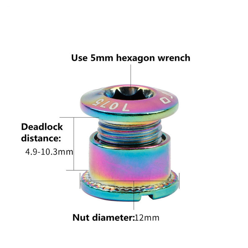 MEROCA Litepro Bike Chainring Bolt (5Pcs/lot)
