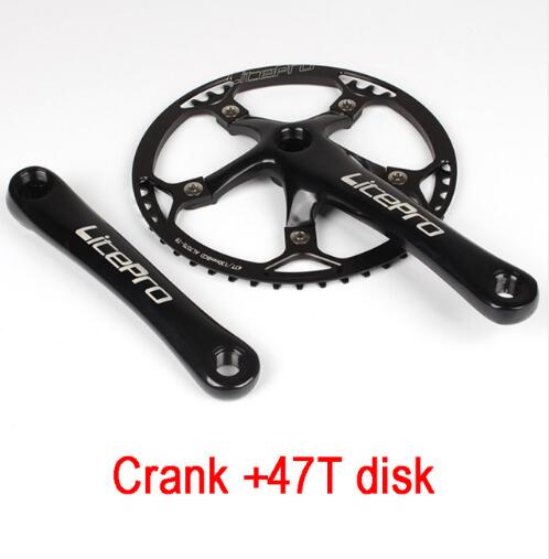 Litepro Ultraliight Chainring with Square Hole Crankset