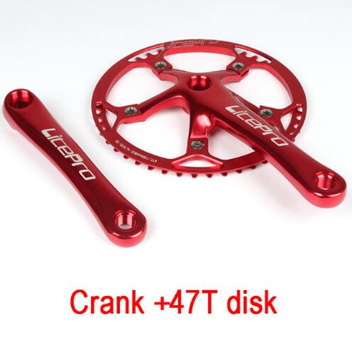 Litepro Ultraliight Chainring with Square Hole Crankset