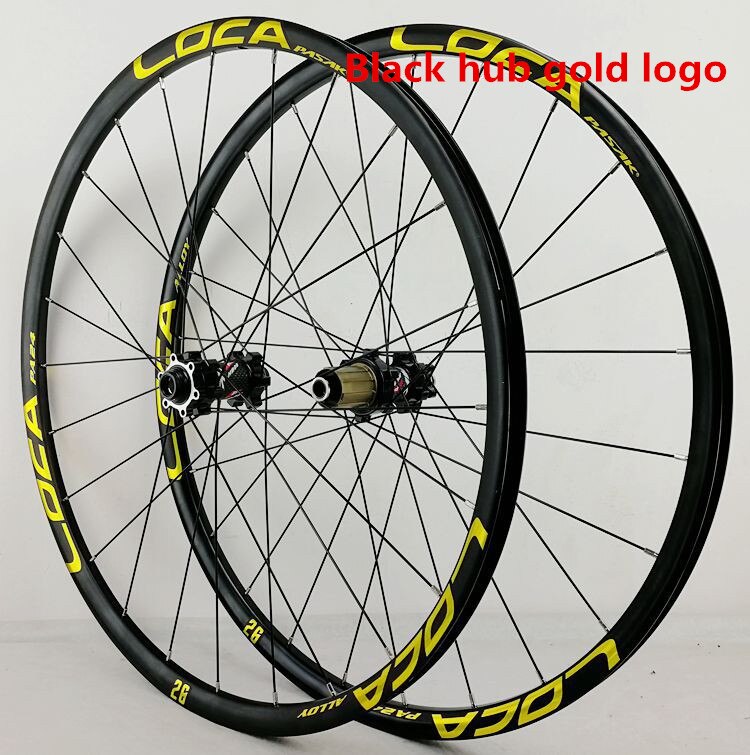 MEROCA MTB Mountain Bike 26/27.5/29inch Wheelset Thru-axis Axle Disc Brake 24H 6Claws Stright Pull 12Speed Wheels 700C Rim