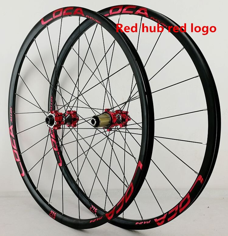 MEROCA MTB Mountain Bike 26/27.5/29inch Wheelset Thru-axis Axle Disc Brake 24H 6Claws Stright Pull 12Speed Wheels 700C Rim