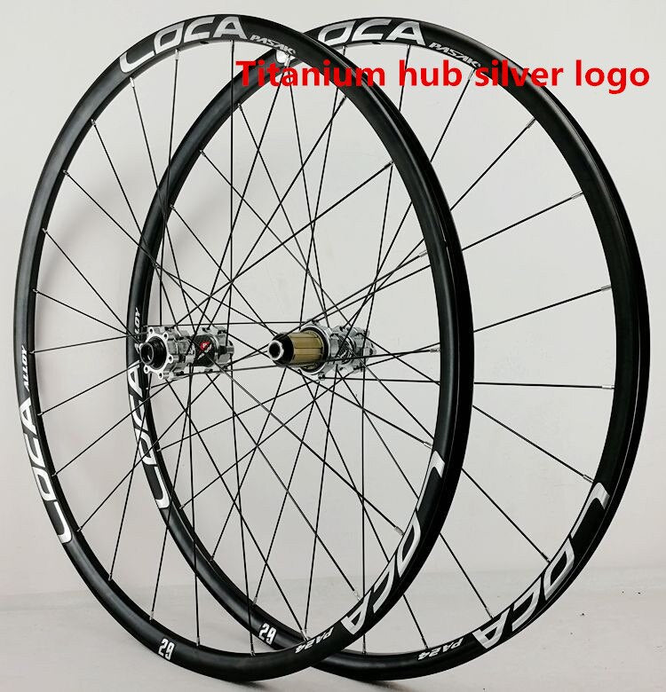 MEROCA MTB Mountain Bike 26/27.5/29inch Wheelset Thru-axis Axle Disc Brake 24H 6Claws Stright Pull 12Speed Wheels 700C Rim