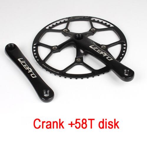 Litepro Ultraliight Chainring with Square Hole Crankset