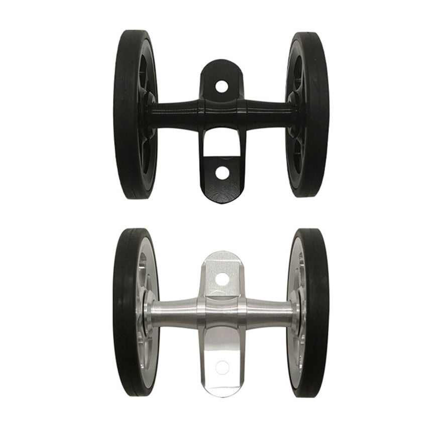 Mud Gear Dual Wheels Mudguard Easy Wheel CNC Aluminum Alloy Bicycle Big Wheelset For Brompton Folding Bike
